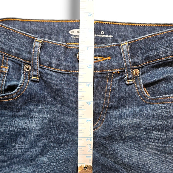 EUC Old Navy Original Skinny Jeans Sz. 0 Regular Dark Wash Denim - Picture 8 of 11